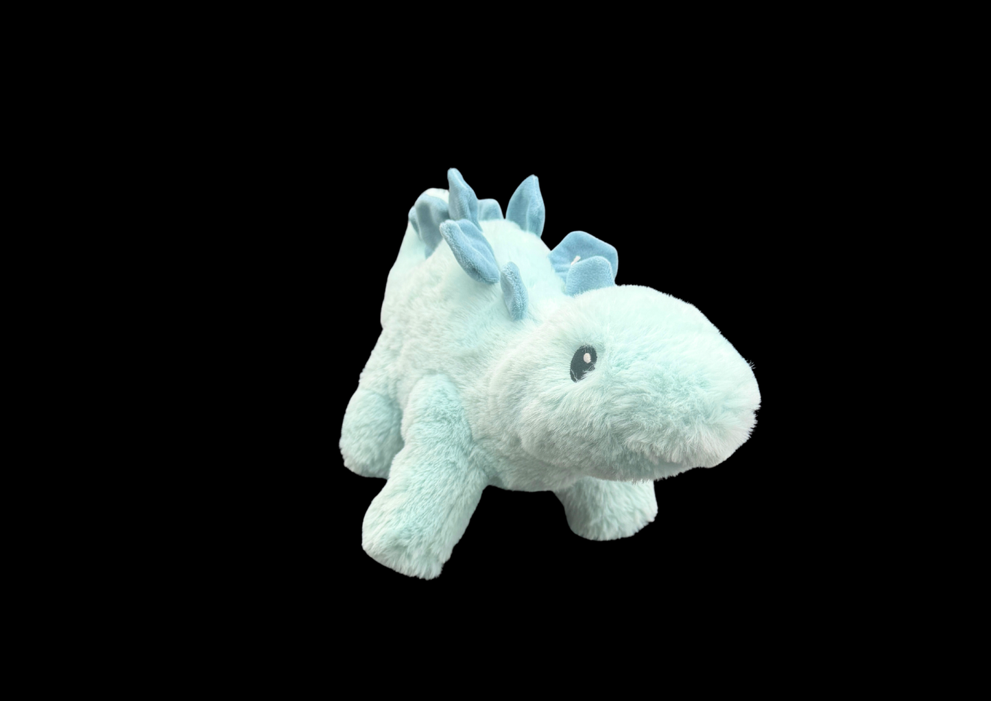 Kuscheltier Stegosaurus in Hellblau